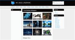 Desktop Screenshot of pc-wallpapers.co.uk